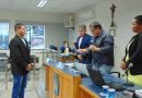 André Luís Barion Schiavon toma posse como vereador suplente na Câmara Municipal