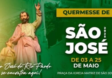 Quermesse em louvor a São José inicia neste dia 03/05 na Praça da Matriz