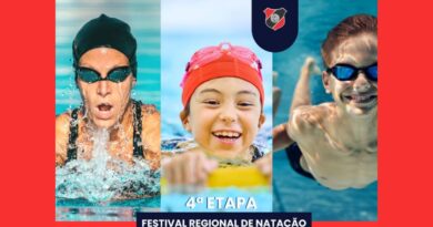 AAR sediará a 4ª Etapa do Festival Regional de Natação: Evento esportivo será aberto ao público