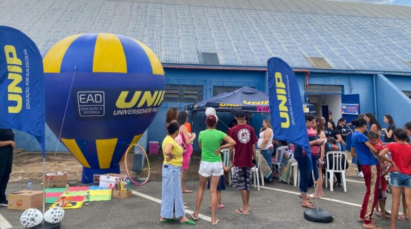 UNIP Rio Pardo esteve presente ao “Dia de Doar Alegria”