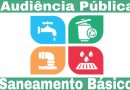 Plano Municipal de Saneamento Básico será discutido em Audiência Pública dia 01/12