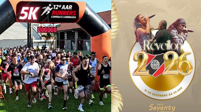 AAR promoveu, com sucesso, a “12ª Runners” e fechará o ano com o tradicional Réveillon no clube