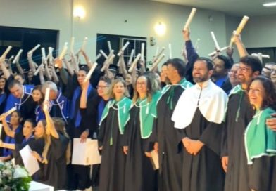 Cento e vinte alunos da UNIP/Rio Pardo participaram da Colação de Grau em 23 cursos