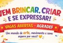 AGRADEF abre vagas para aulas artísticas às crianças e jovens com deficiência