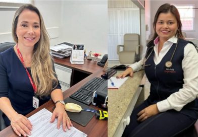 Enfermeiras Alexsandra S. Cunha e Michele A. Ferreira serão homenageadas pelo “Dia da Mulher” na Câmara