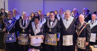 132 anos da Loja Maçônica União Universal: Parte das comemorações será Almoço Beneficente ao Cáritas