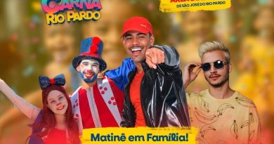 Terça de Carnaval: “Matinê em Família” fechará o Carna Rio Pardo 2026