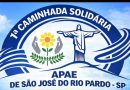 APAE promoverá “1ª Caminhada Solidária dia 26 de abril” – Inscrições estão abertas