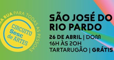 Circuito SESC de Artes será promovido domingo, 26, em Rio Pardo