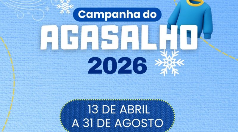 Campanha do Agasalho 2026: Confira o que você pode doar e os pontos de arrecadação