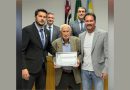 Aos 98 anos, agricultor Attilio de Pauli é homenageado com “Mérito Comunitário”