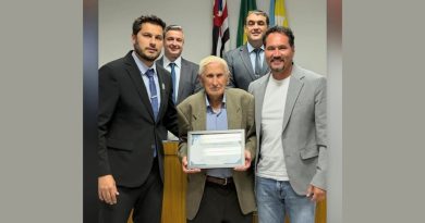 Aos 98 anos, agricultor Attilio de Pauli é homenageado com “Mérito Comunitário”