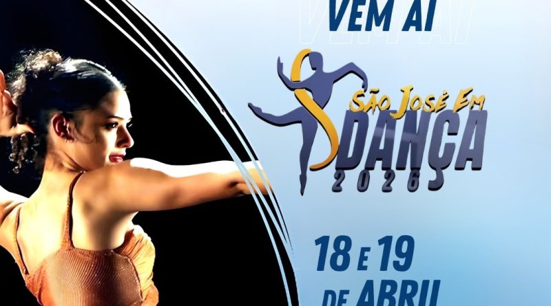 Festival “São José em Dança” acontecerá dias 18 e 19/04
