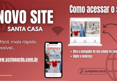 Santa Casa Hospital São Vicente apresenta novo site institucional