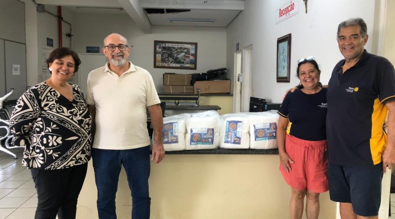 Rotary Club (Centro) doou 590 fraldas através de seu Projeto Social