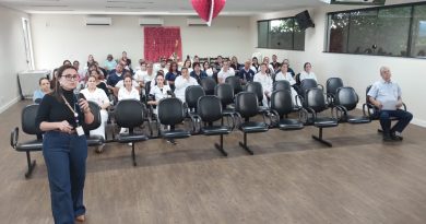 Conselheira do Coren participa da abertura da Semana da Enfermagem na Santa Casa