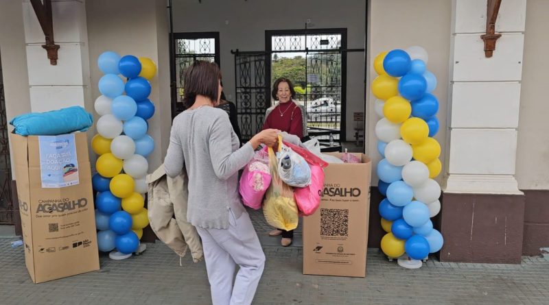 Campanha do Agasalho: “Dia D” arrecadou mais de 340 quilos em doações