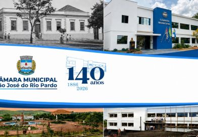 Sessão Solene comemorativa aos 140 anos da Câmara Municipal será nesta quinta, 14, às 19h00