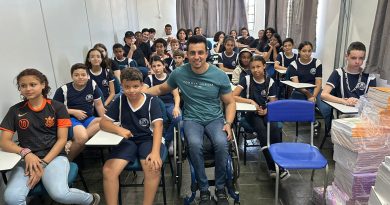 Escola do Legislativo participa da “Semana da Não Violência” na E.E. Profª Stella Couvert Ribeiro