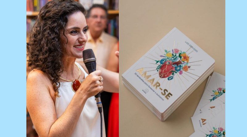 Mentora Laís Gervásio lança livro oráculo “Amar-se” dia 09/05 em Rio Pardo