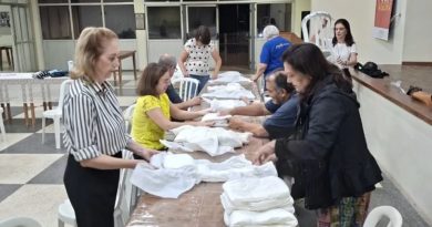 Rotary Club (Centro) produziu e entregou mais 560 fraldas neste mês de junho