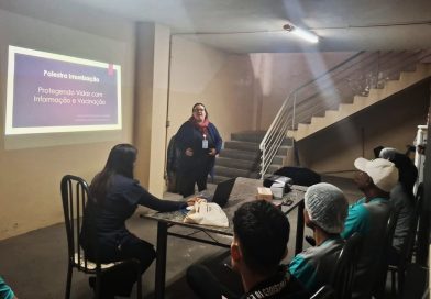 Prevenção: Saúde promoveu ações educativas a trabalhadores e estudantes sobre diversos temas