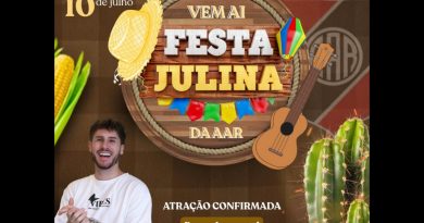 AAR se prepara para mais um Arraiá: Festa Julina será dia 10/07