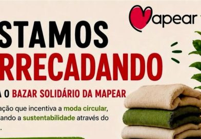 Vamos doar? MAPEAR arrecada doações para realização de Bazar Solidário