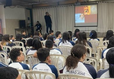 Ação de combate ao tabagismo foi promovida a jovens alunos da EMEB “Profª Stella Maris (CAIC)