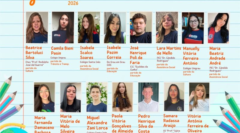 Parlamento Jovem: Aluno propõe Projeto de Lei à criação do “Espaço ENEM” – 15 PLs serão apresentados