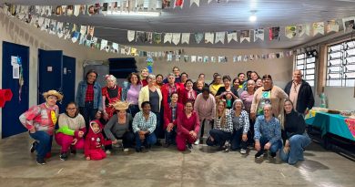 Integração em festas típicas marcou a Terceira Idade e o Grupo de Atividade Física