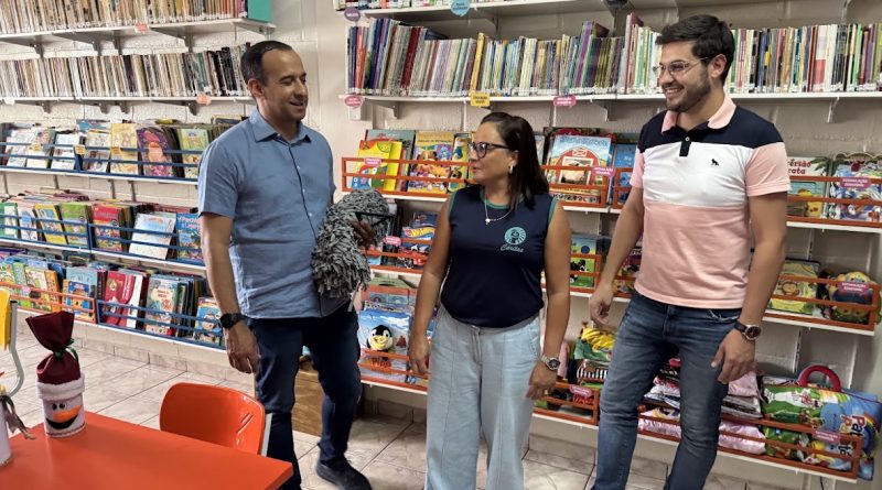 Escola Cáritas recebe emenda parlamentar do dep. Paulo A. Barbosa por intermédio de Xandão Tosini