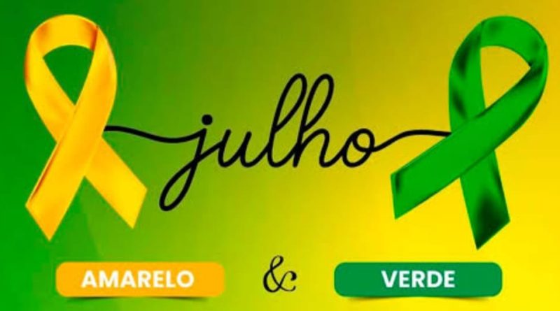 Julho Amarelo e Verde: Campanhas conscientizam à prevenção das Hepatites Virais e ao Câncer de Cabeça e Pescoço