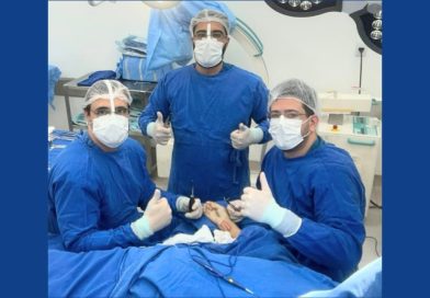 Realizada a 1ª cirurgia Percutânea dos Pés pelo convênio SAVISA na Santa Casa Hospital São Vicente