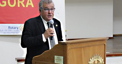 Mário Ap. Gusmão é o novo presidente do Rotary Club (Centro): Ele assume a entidade pela 3ª vez