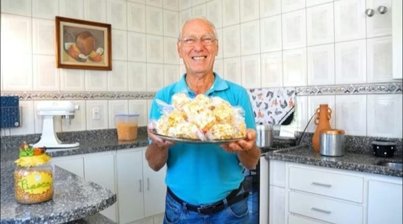 Do táxi à pipoca doce: “Paulinho taxista” foi destaque no ‘Mais Caminhos’ com tradicional receita
