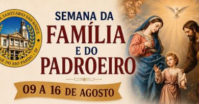 São Roque: Semana da Família e do Padroeiro será promovida de 09 a 16/08