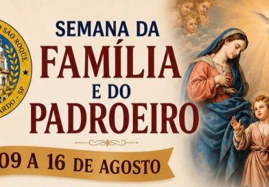 São Roque: Semana da Família e do Padroeiro será promovida de 09 a 16/08