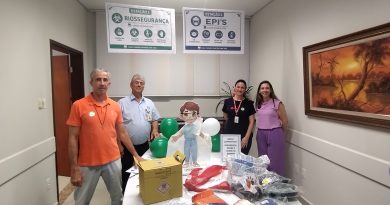 Biossegurança, EPIs, Saúde Mental, Ergonomia: Temas foram abordados na XVI SIPAT da Santa Casa