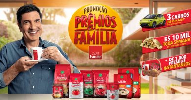 Promoção Café Evolutto “Prêmios em Família” já começou e acontecerá até dia 02/11