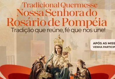 Em setembro: Paróquia Nossa Senhora do Rosário de Pompeia convida à tradicional Quermesse
