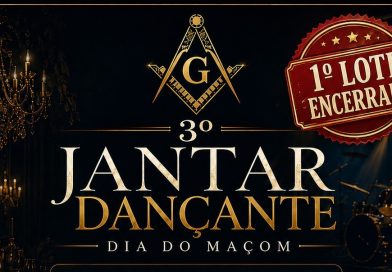 Loja Maçônica União Universal promove “3º Jantar do Maçom” dia 22/08 no Vale Imperial