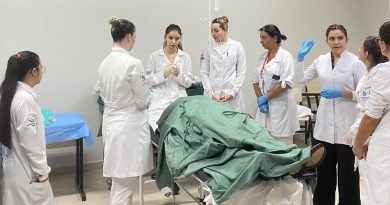 UNIP/Rio Pardo promoveu simulação realística – “IMV” junto aos cursos de Medicina e Enfermagem