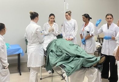 UNIP/Rio Pardo promoveu simulação realística – “IMV” junto aos cursos de Medicina e Enfermagem