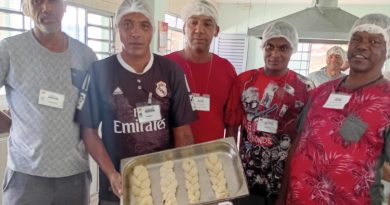 Curso de Culinária do PEVI auxilia no aproveitamento de alimentos e aprendizados junto aos internos