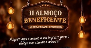 Recanto Pastorinho promove Almoço e Leilão Beneficentes domingo, 20/09