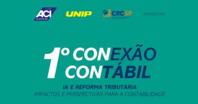 UNIP/Rio Pardo, ACI e CRCSP apresentam o “1º Conexão Contábil”: Evento, gratuito, será dias 28 e 29/09