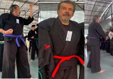 Exemplo no esporte: Aos 74 anos, Sérgio Flausino se torna instrutor de Hapkido ao conquistar a Faixa Vermelha