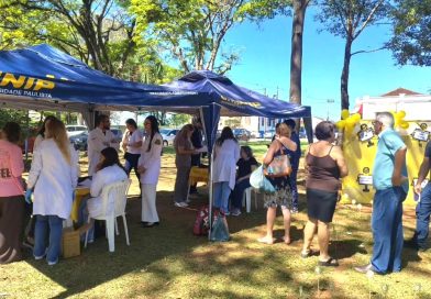 Medicina e Enfermagem da UNIP junto ao CAPS promoveram ações do “Setembro Amarelo”