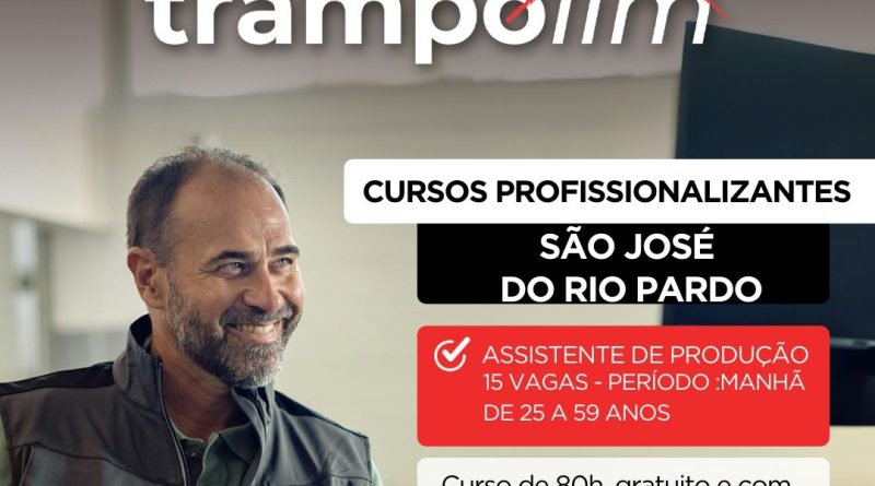 Assistente de Produção: Curso Profissionalizante, gratuito, está com inscrições abertas até 02/11